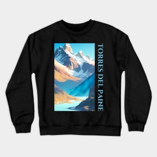 torres del paine national park Crewneck Sweatshirt